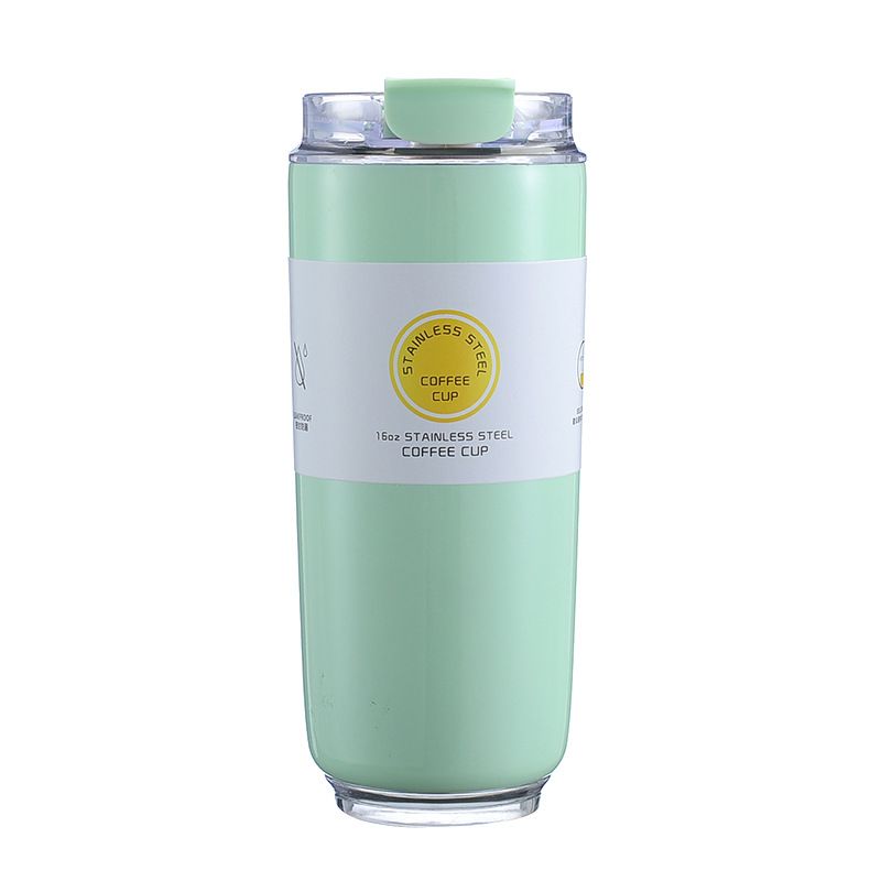 Edelstahl (18/8pro) Neuankömmling Edelstahl Kaffeetasse Becher 480 ml breit 500 ml ~ 1000 ml Ananas