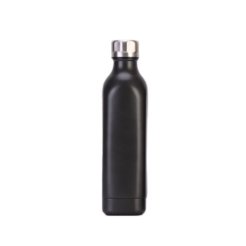 Edelstahl (18/8pro) 2024 Neuankömmlinge Cola kleine Mund -Trinkflasche schmal 250 ml ~ 500 ml Regen