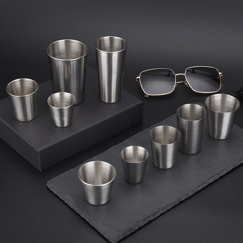 Edelstahl (18/8pro) Südkorea -Stil kleiner Wein Pint Cup weit bis zu 250 ml Laguna