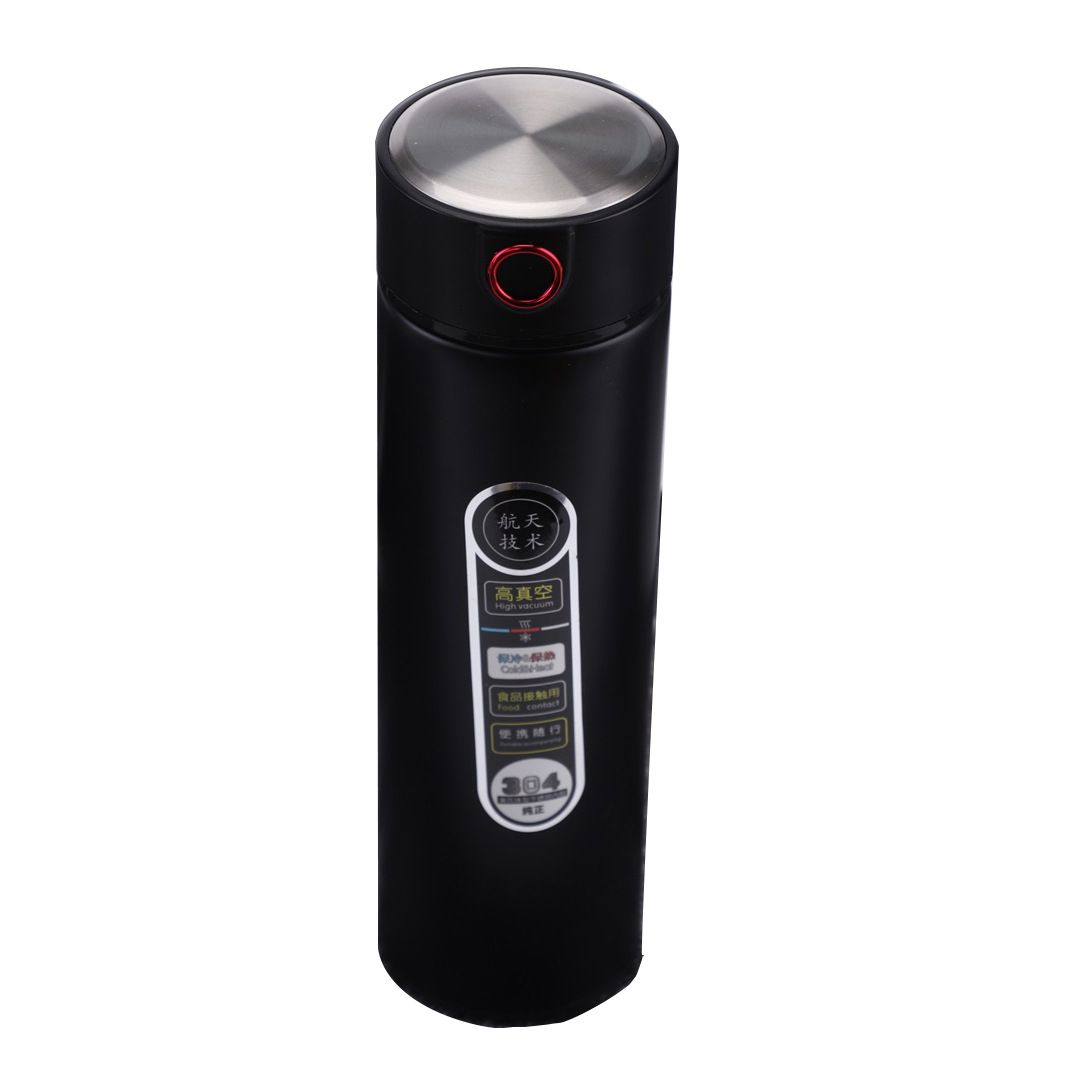 Edelstahl (18/8pro) Großhandelwerbe -Vakuum -Wasserflasche 500 ml breit 500 ml ~ 1000 ml Seegras
