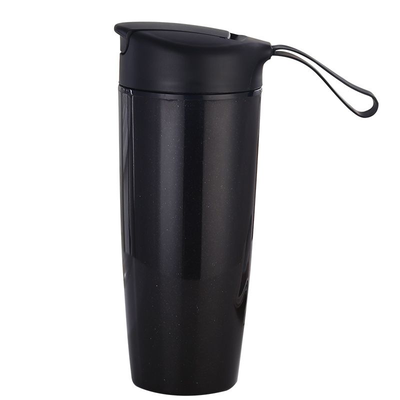Edelstahl (18/8pro) Edelstahl Vacunnm Wasserflasche mit Keramik innen breit 250 ml ~ 500 ml Schnapper