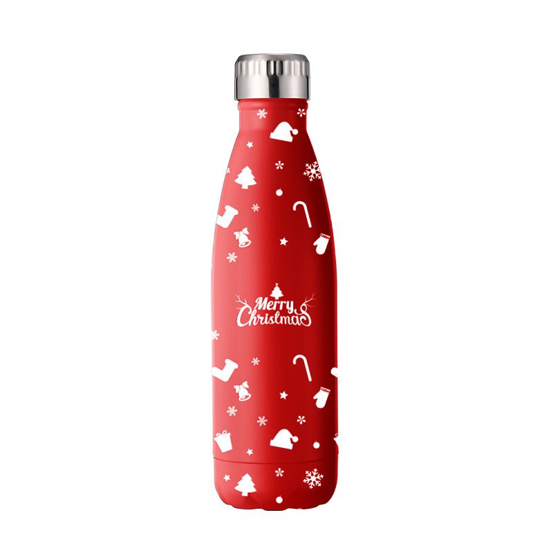 Edelstahl (18/8pro) Klassiker Cola Instauged Water Flasche schmal 500 ml ~ 1000 ml Schnapper