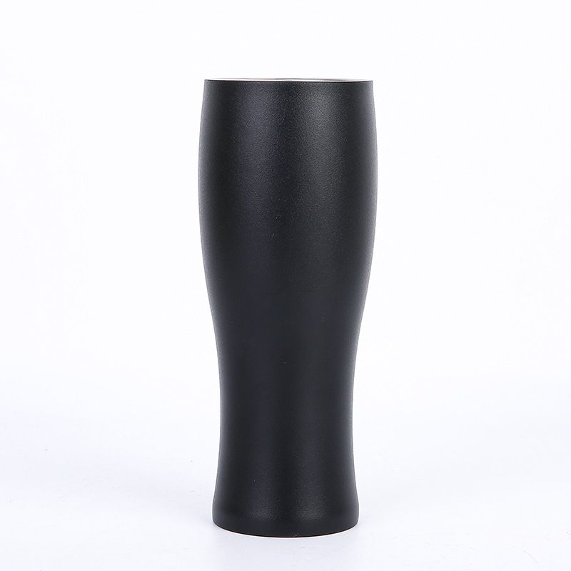 Edelstahl (18/8pro) 2024 neuer Eisbier Tumbler für die Hotelbar breit 250 ml ~ 500 ml Karnation