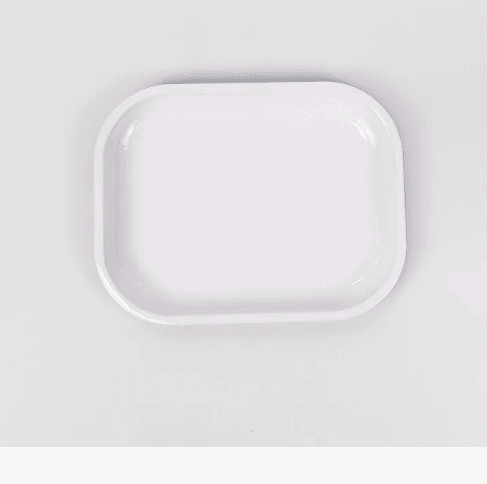 Sublimation blank rolling tray White