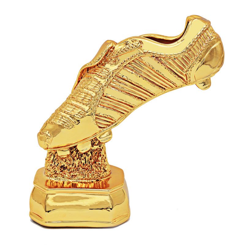 Resin Football MVP Shooter Golden Boot Memorial Award Trophy Copper