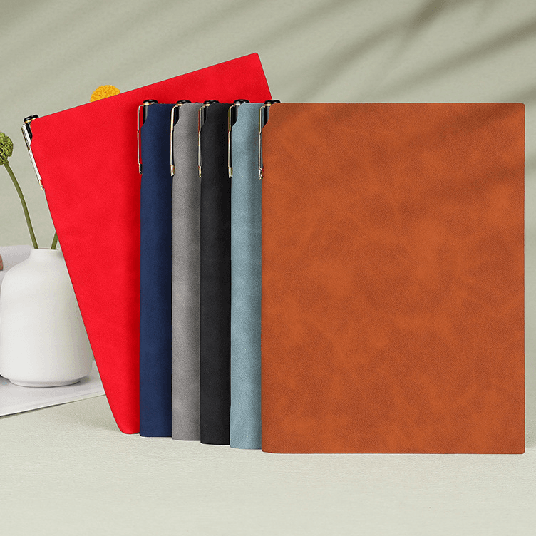 Leder Custom Office Supplies Personalisiertes Corperate Geschenk weiches Cover Notebook Regen