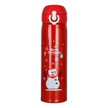 Edelstahl (18/8pro) 2024 Volksgeschenk Vakuumwasserflasche breit 250 ml ~ 500 ml Olive