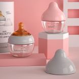 Wide Neck Glass Baby Bottle