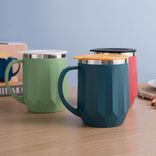 Ceramics New arrival coffee mug 400ml Wide 250ml ~500ml White
