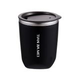 Edelstahl (18/8pro) Neuankömmling kleiner Kaffee Becher breit 250 ml ~ 500 ml Regen