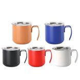 Edelstahl (18/8pro) 350 ml Rucksack Wanderweg Kaffeetasse Breite 250 ml ~ 500 ml Stahl