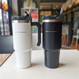 Edelstahl (18/8pro) Vakuum isoliert Edelstahl Becher mit Griff breiter 1000 ml ~ 2000 ml Ananas Ananas