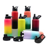 Stainless Steel (18/8Pro) Double wall stainless steel sports water bottle high capacity Wide 1000ml ~ 2000ml Stone