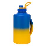 Edelstahl (18/8pro) 74 Unzen über Größe Edelstahl Lagerglaswasserflasche für Camping im Freien 2000 ml & über Alpine
