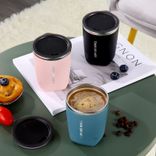 Edelstahl (18/8pro) Neuankömmling kleiner Kaffee Becher breit 250 ml ~ 500 ml Regen