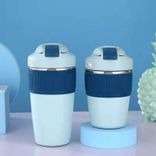 Stainless Steel (18/8Pro) Stainless Steel 316 Instauted water bottle with straw Wide 250ml ~500ml Black