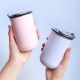 Edelstahl (18/8pro) Edelstahl Straight Wine Tumbler breit 250 ml ~ 500 ml Laguna