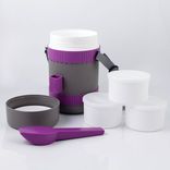 Outdoor Easy Carry Thermos Food Warmer Jar