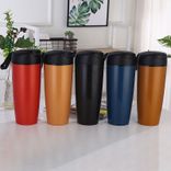 Edelstahl (18/8pro) Edelstahl Vacunnm Wasserflasche mit Keramik innen breit 250 ml ~ 500 ml Schnapper