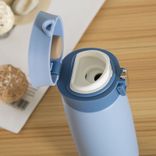 Stainless Steel (18/8Pro) Vacuum Insulated Stainless Steel Straw Water Bottle Wide 500ml ~ 1000ml Carnation