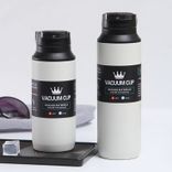 Edelstahl (18/8pro) 2024 Neuankömmlinge große Kapazitätswasserflasche breit 250 ml ~ 500 ml Schnapper