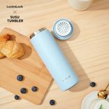 Edelstahl (18/8pro) Doppelwand Vakuum isoliertes Café Wasserflasche breit 250 ml ~ 500 ml Weiß