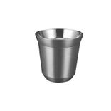 Edelstahl (18/8pro) Doppelwand Edelstahl Mini Pint Becher weit bis zu 250 ml Seegras