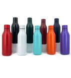 Edelstahl (18/8pro) Leckdosendicht Metall Sportwasserflasche hält heiß und kalt 500 ml Medium 500 ml ~ 1000 ml Schnapper
