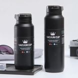 Edelstahl (18/8pro) 2024 Neuankömmlinge große Kapazitätswasserflasche breit 250 ml ~ 500 ml Schnapper