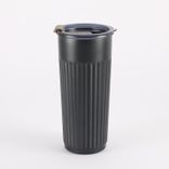 Edelstahl (18/8pro) Neuankömmling Edelstahl Kaffeetasse mit Griff breit 500 ml ~ 1000 ml Regen