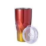Stainless Steel (18/8Pro) Coffee tumbler for car driving 20oz Wide 250ml ~500ml Cobalt