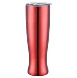 Edelstahl (18/8pro) 2024 neuer Eisbier Tumbler für die Hotelbar breit 250 ml ~ 500 ml Karnation