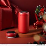 Edelstahl (18/8pro) Niedliche LED -Display Thermos Cup Flasche breit 250 ml ~ 500 ml Karnation
