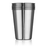 Edelstahl (18/8pro) Edelstahl Bierbecher 10 Unzen 16oz 20 Unzen Breite bis 250 ml Stahl
