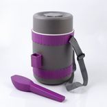 Outdoor Easy Carry Thermos Food Warmer Jar
