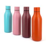 Edelstahl (18/8pro) Leckdosendicht Metall Sportwasserflasche hält heiß und kalt 500 ml Medium 500 ml ~ 1000 ml Schnapper