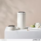 Edelstahl (18/8pro) Niedliche LED -Display Thermos Cup Flasche breit 250 ml ~ 500 ml Karnation