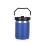 Edelstahl (18/8pro) 2024 neuer 10oz -Eisbecher mit Halter Edelstahl breit 250 ml ~ 500 ml Schwarz
