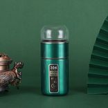 Stainless Steel (18/8Pro) Tea Infuser Water Bottle with Double Walled stainless steel Wide 500ml ~ 1000ml Stone