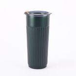 Edelstahl (18/8pro) Neuankömmling Edelstahl Kaffeetasse mit Griff breit 500 ml ~ 1000 ml Regen
