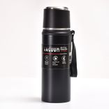 Edelstahl (18/8pro) Kaffeefahrt Becher Vakuum Isoliert Wärmewasserflasche breit 250 ml ~ 500 ml Weiß