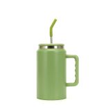 Stainless Steel (18/8Pro) 50oz stainless steel water tumbler mug outdoor with straw Wide 1000ml ~ 2000ml Steel