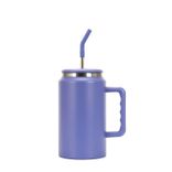 Stainless Steel (18/8Pro) 50oz stainless steel water tumbler mug outdoor with straw Wide 1000ml ~ 2000ml Steel