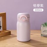 Stainless Steel (18/8Pro) Portable push button vacuum insulated Wide 250ml ~500ml Stone