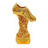 Resin Football MVP Shooter Golden Boot Memorial Award Trophy Copper