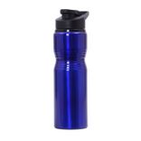 Großhandel für den Außenbereich, langlebig, leicht, tragbar, Sportwasserflasche aus Aluminium, 250 ml ~ 500 ml, Blau