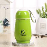 Edelstahl (18/8pro) Gürbisse geformte Mädchen Kinder Isolierung Wasserflasche mittelgroß bis 250 ml Olive