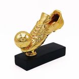 Resin Football MVP Shooter Golden Boot Memorial Award Trophy Copper