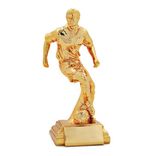 Resin Football MVP Shooter Golden Boot Memorial Award Trophy Copper