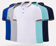 Baumwoll Großhandel Custom Design Farbmaterial Polo Arbeitsanzug Laguna
